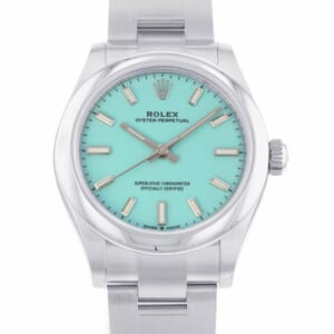 ロレックス オイスターパーペチュアル 31mm ターコイズブルー SS 277200
